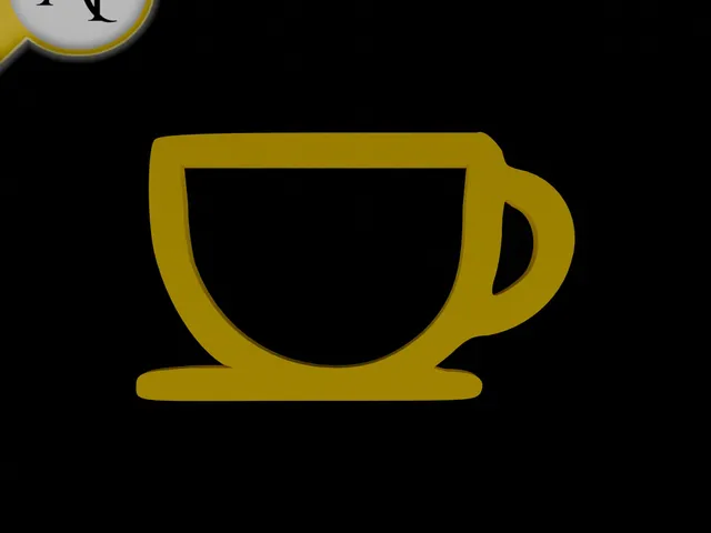 Simple Coffee Cup Symbol - 2D Art