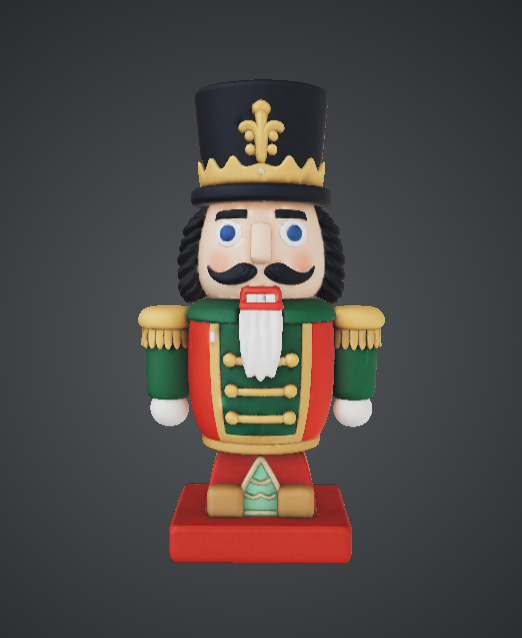 Classic Nutcracker Soldier Figurine