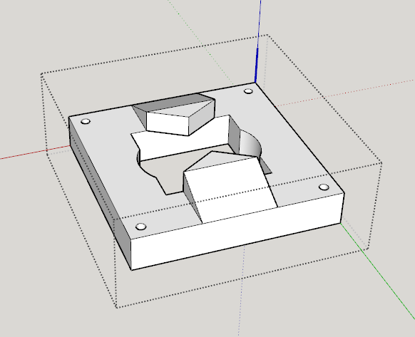 Mi25 cooler block bracket