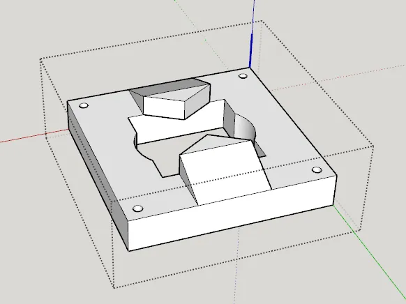 Mi25 cooler block bracket