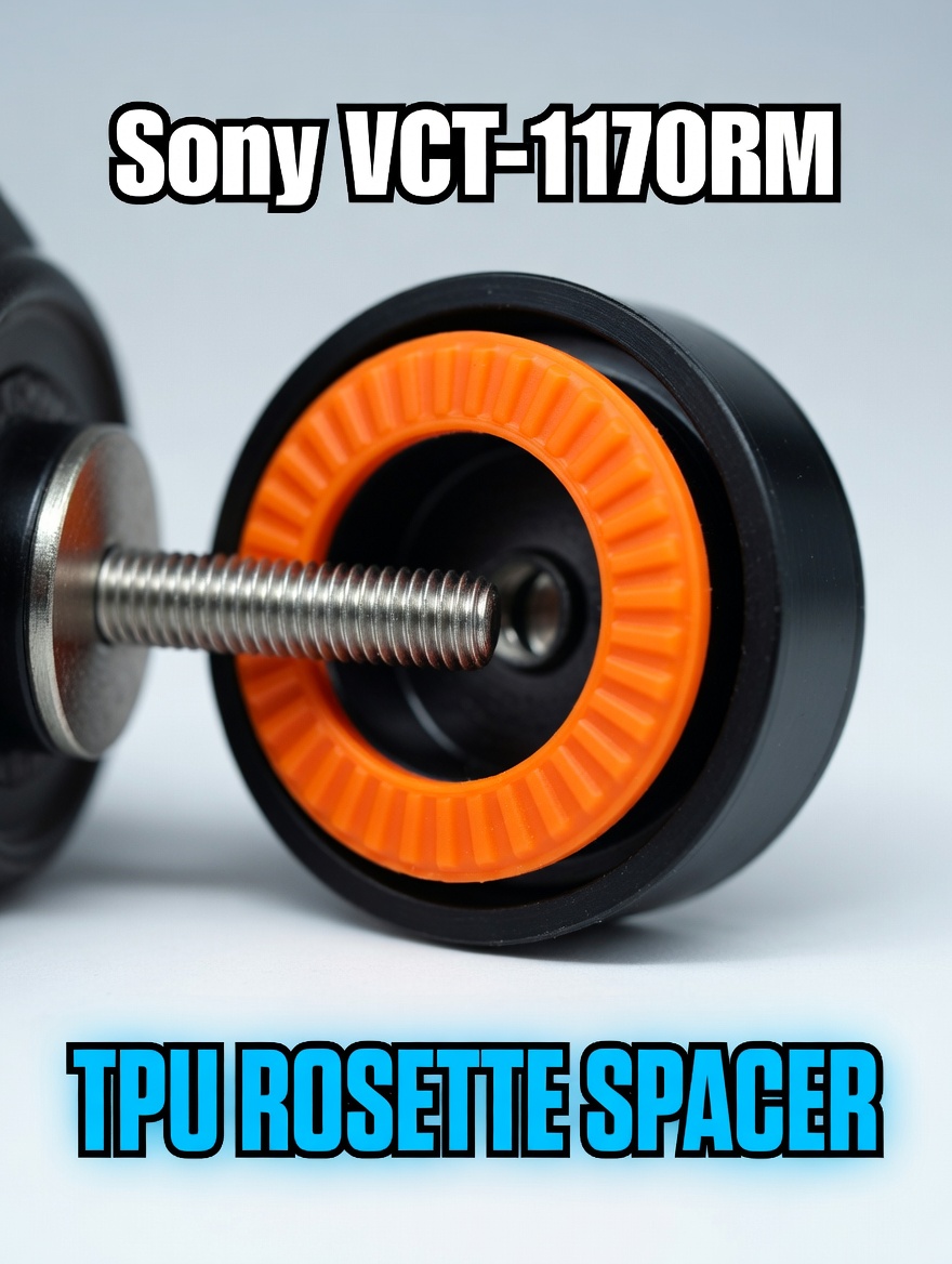 Sony VCT1170RM tripod - TPU rosette insert 3D model