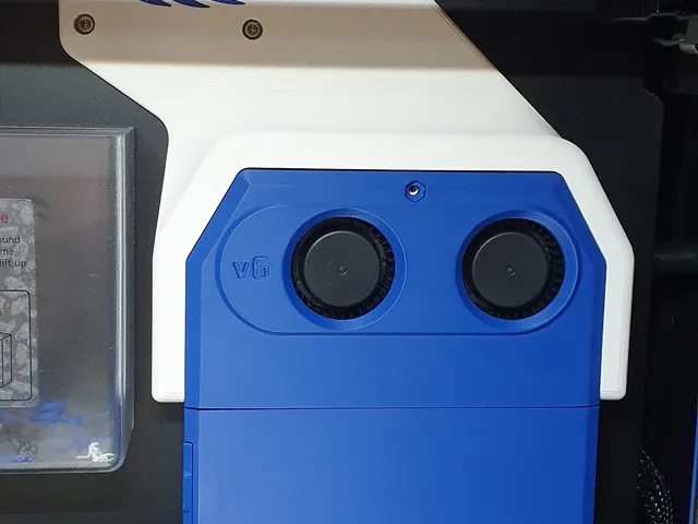 Qidi Q1 Pro - Mount for the Nevermore V6 (QIDI logo)