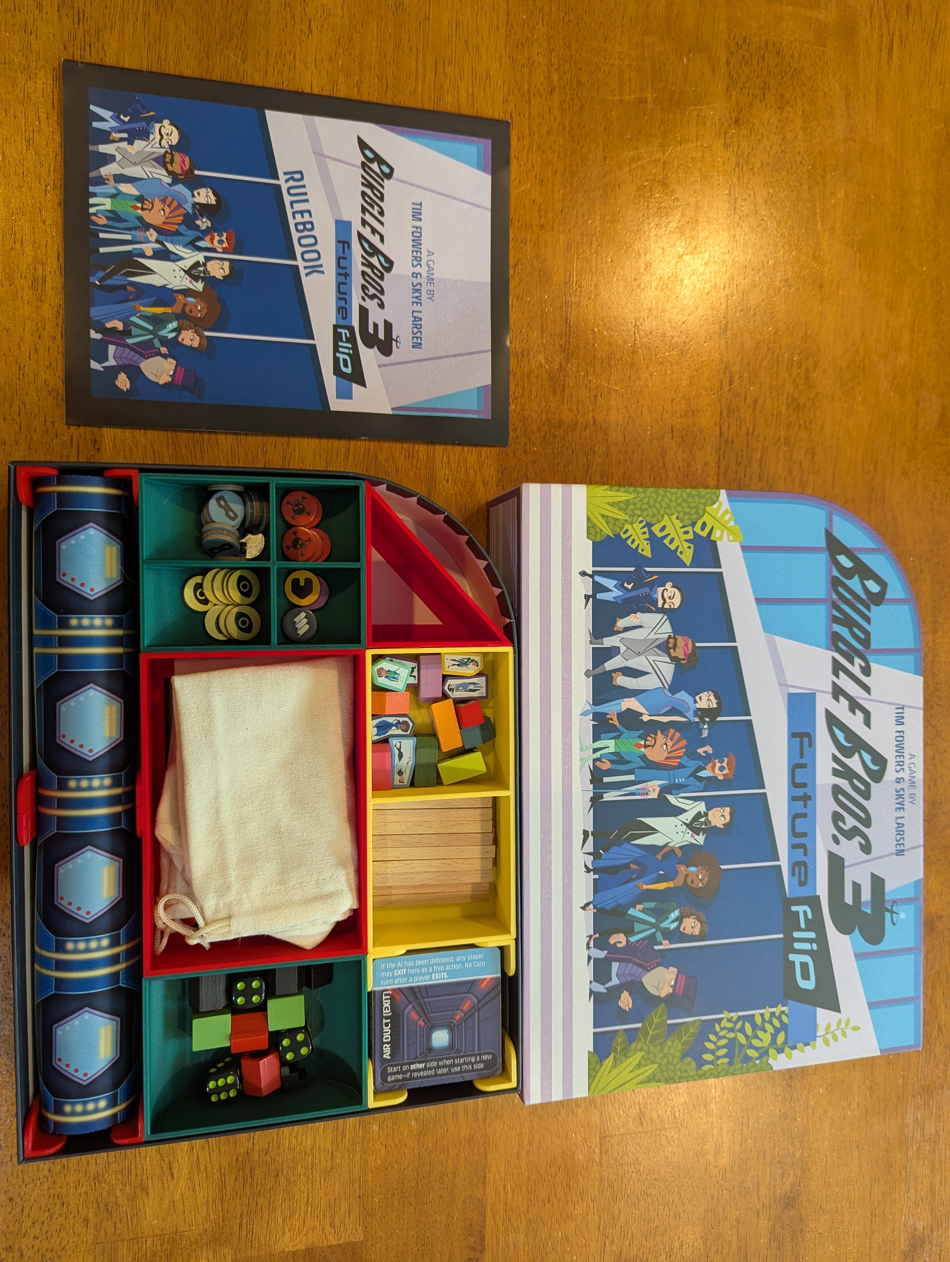 Burgle Bros. 3: Future Flip - Insert (sleeved cards)