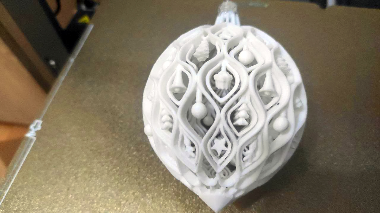 Openwork Christmas Bauble 2025