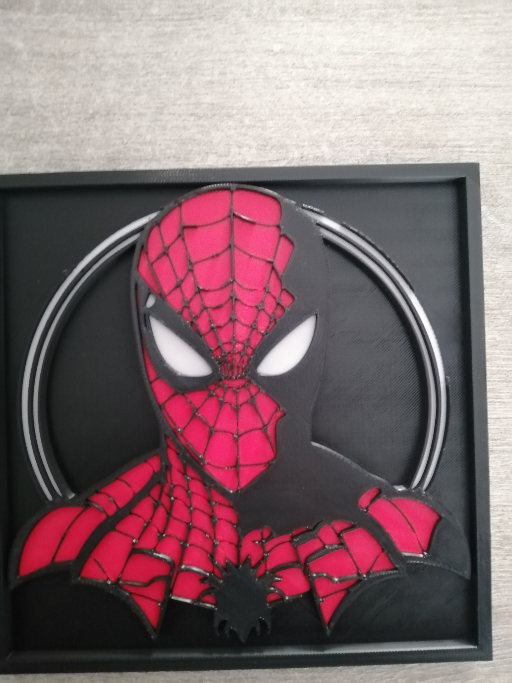 cadre spiderman