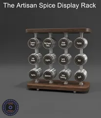 The Artisan Spice Display Rack