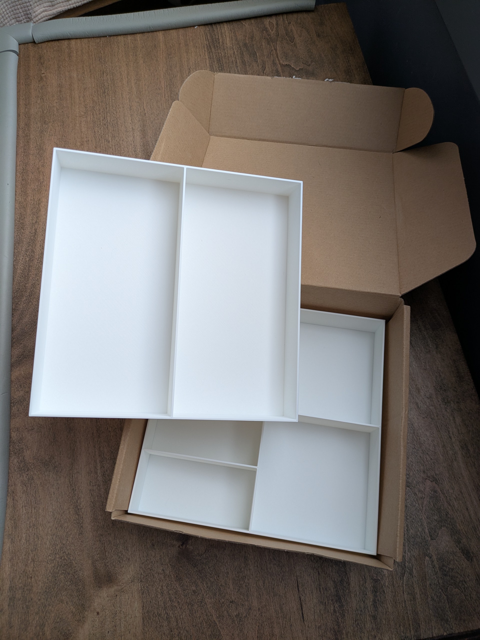 Organizer Trays for Filament Boxes (204 x 204 x 34 mm)