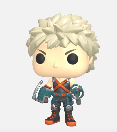 Bakugo vers. funko pop