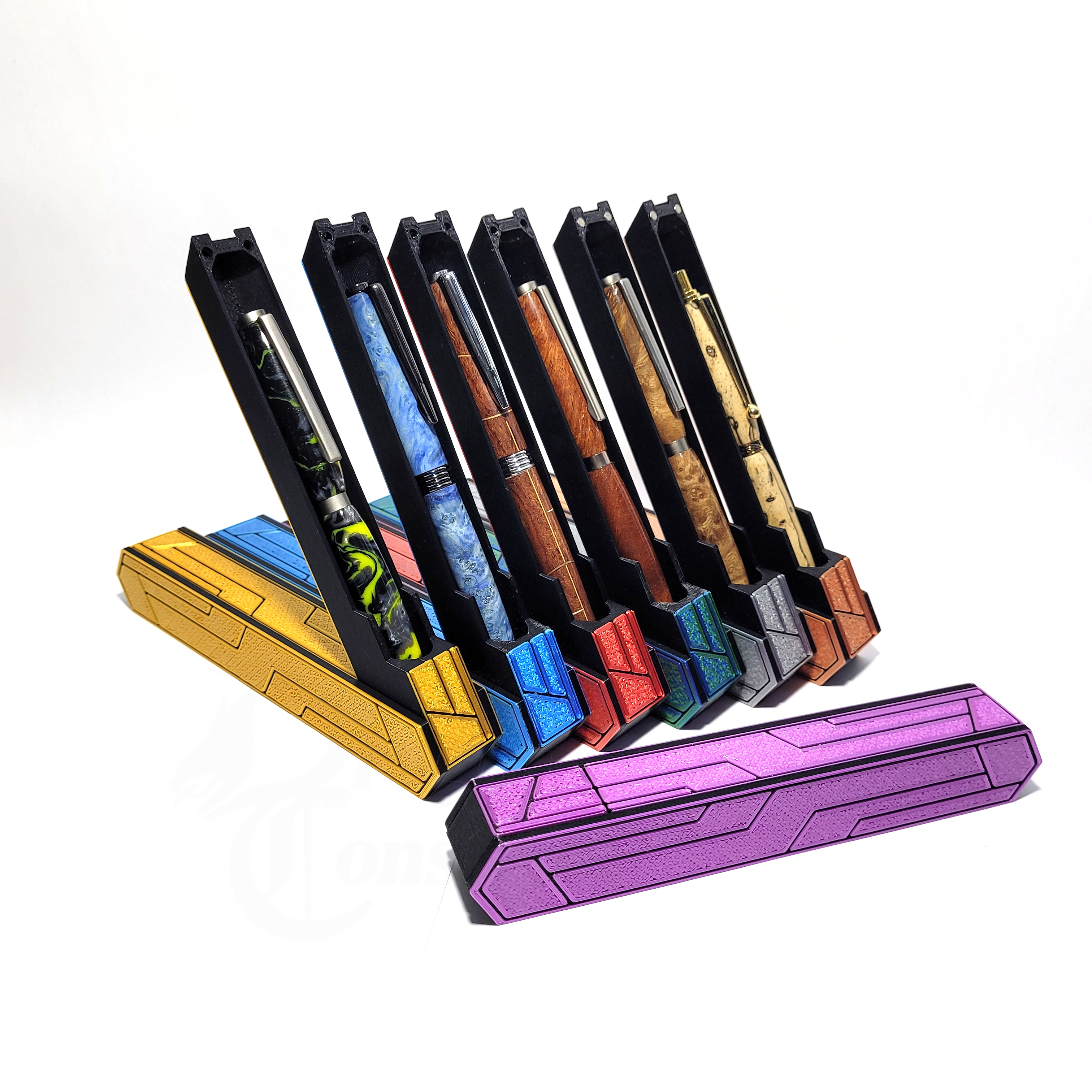 Pen Pencil Gift Box Stand Holder