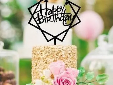 Happy Birthday Cake Topper