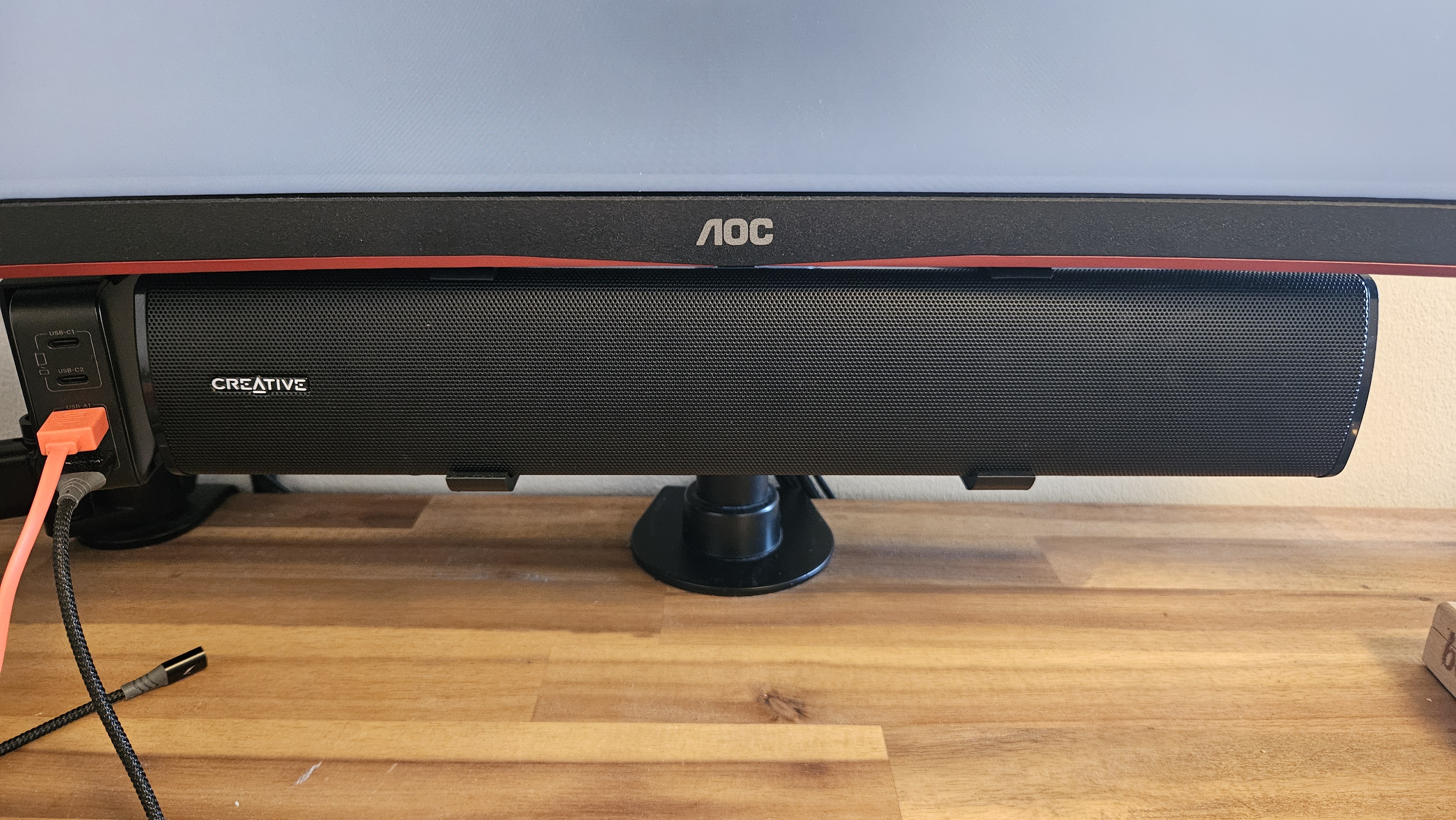 Monitor pole mount for 'Creative Air Stage V2' - V2 (Updated 8/4/25)