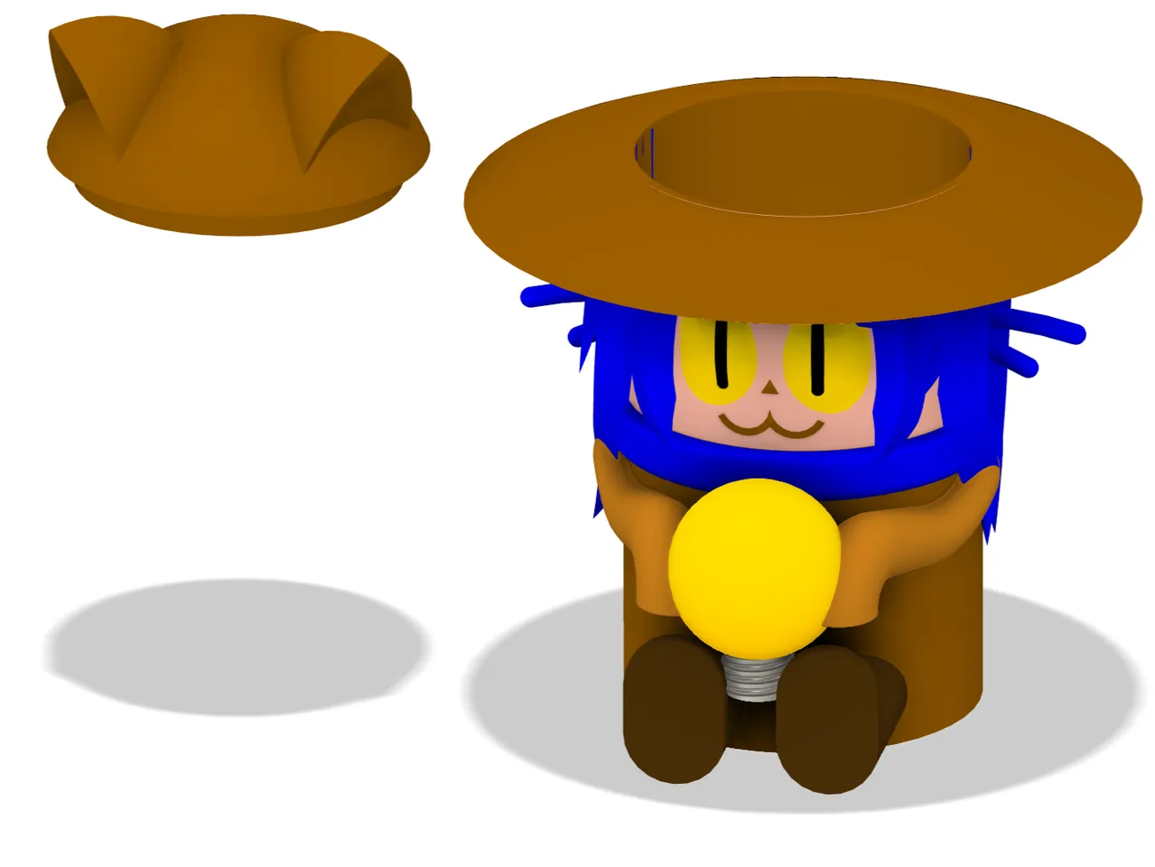 niko Niko Oneshot Can Holder by Camden | Download free STL model