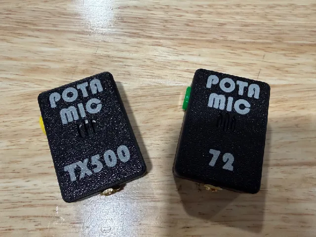 Ham radio small mic case