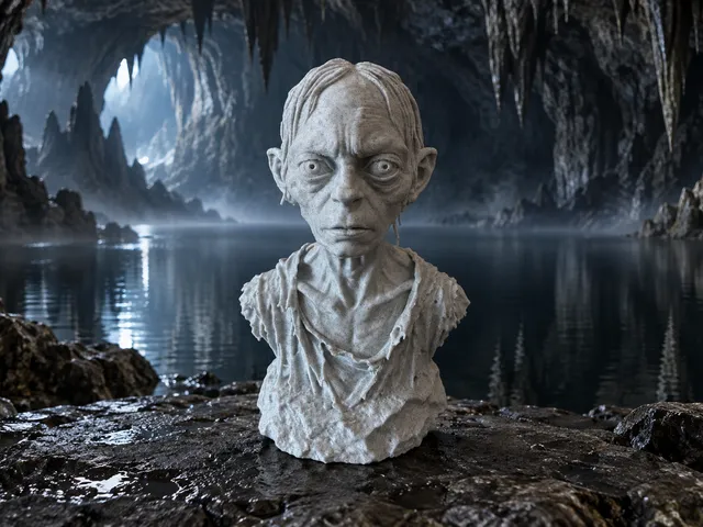 Sméagol, Called Gollum — Bust Inspired by J.R.R. Tolkien's Writings