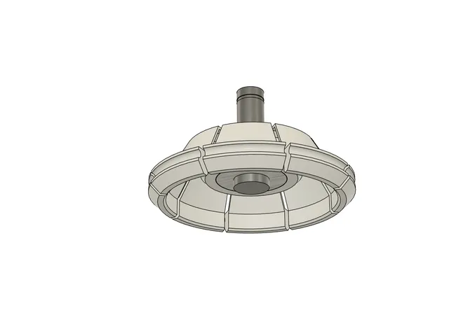 Replacement hub clamp for a Remex RFD4000 floppy drive