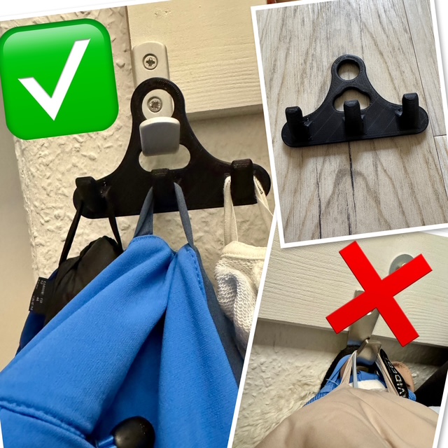 Coat Hook Multiplier / Kleiderhaken-Verfielfältiger