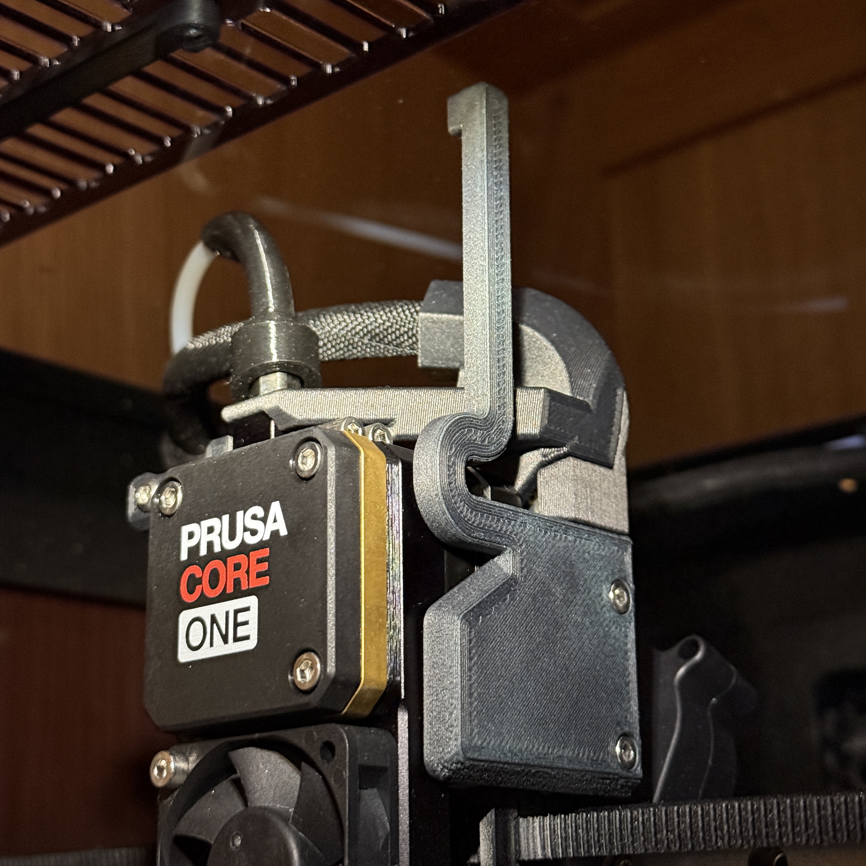 CORE One+ Printhead Cover Right Lever (Automatic Vent Opener, Modified)