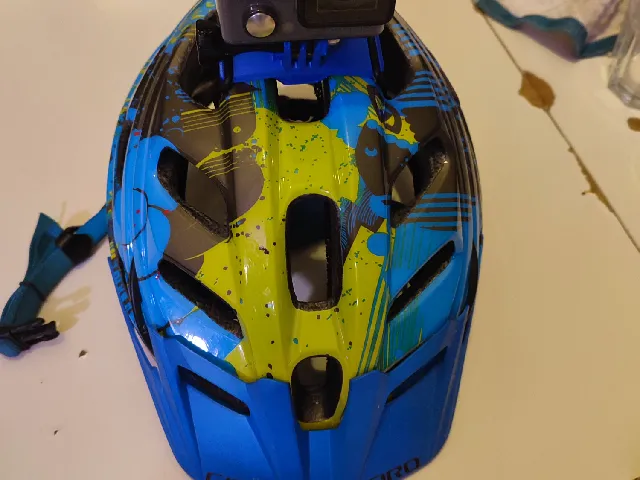 GoPro helmet mount