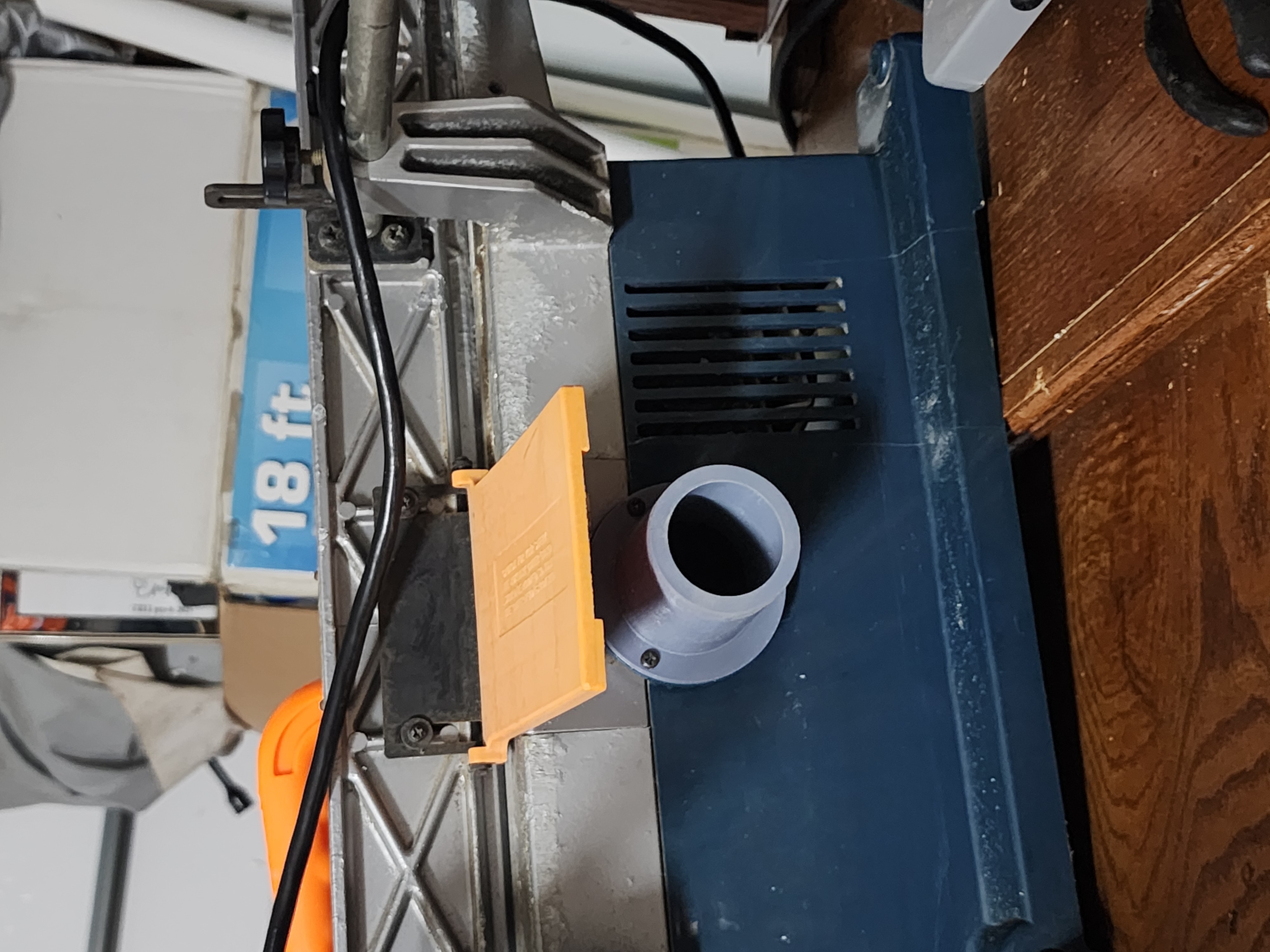 Adapter for Ryobi Jointer to Bauer Hose End