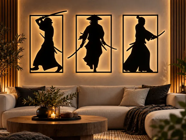 WallArt - Samurai Japan Warrior 003