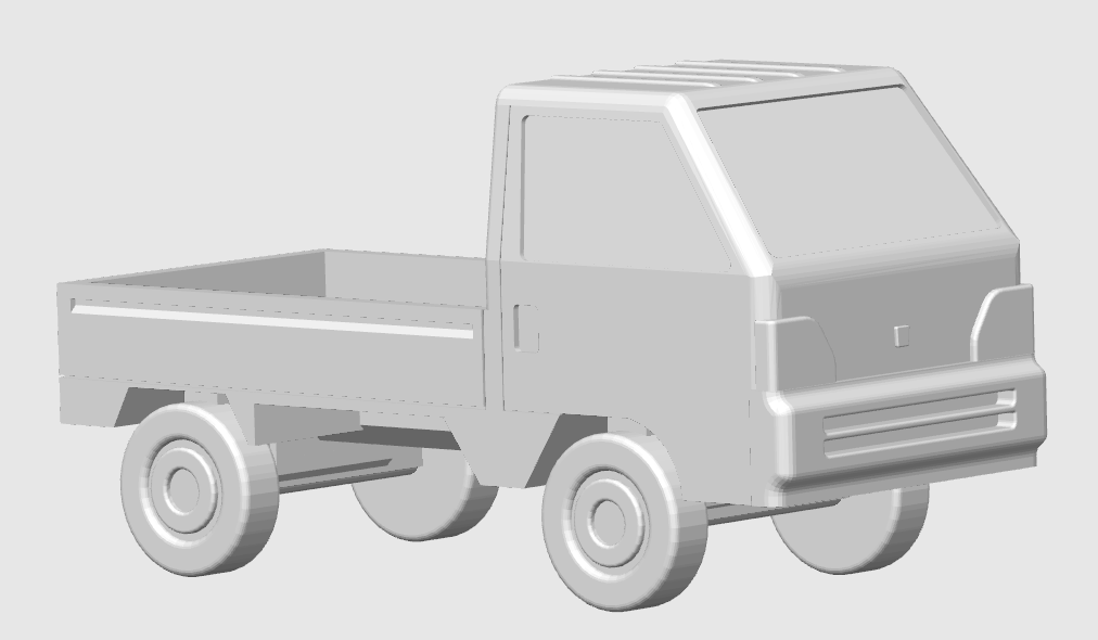 Kei Truck Keychain