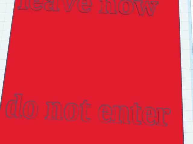 leave now