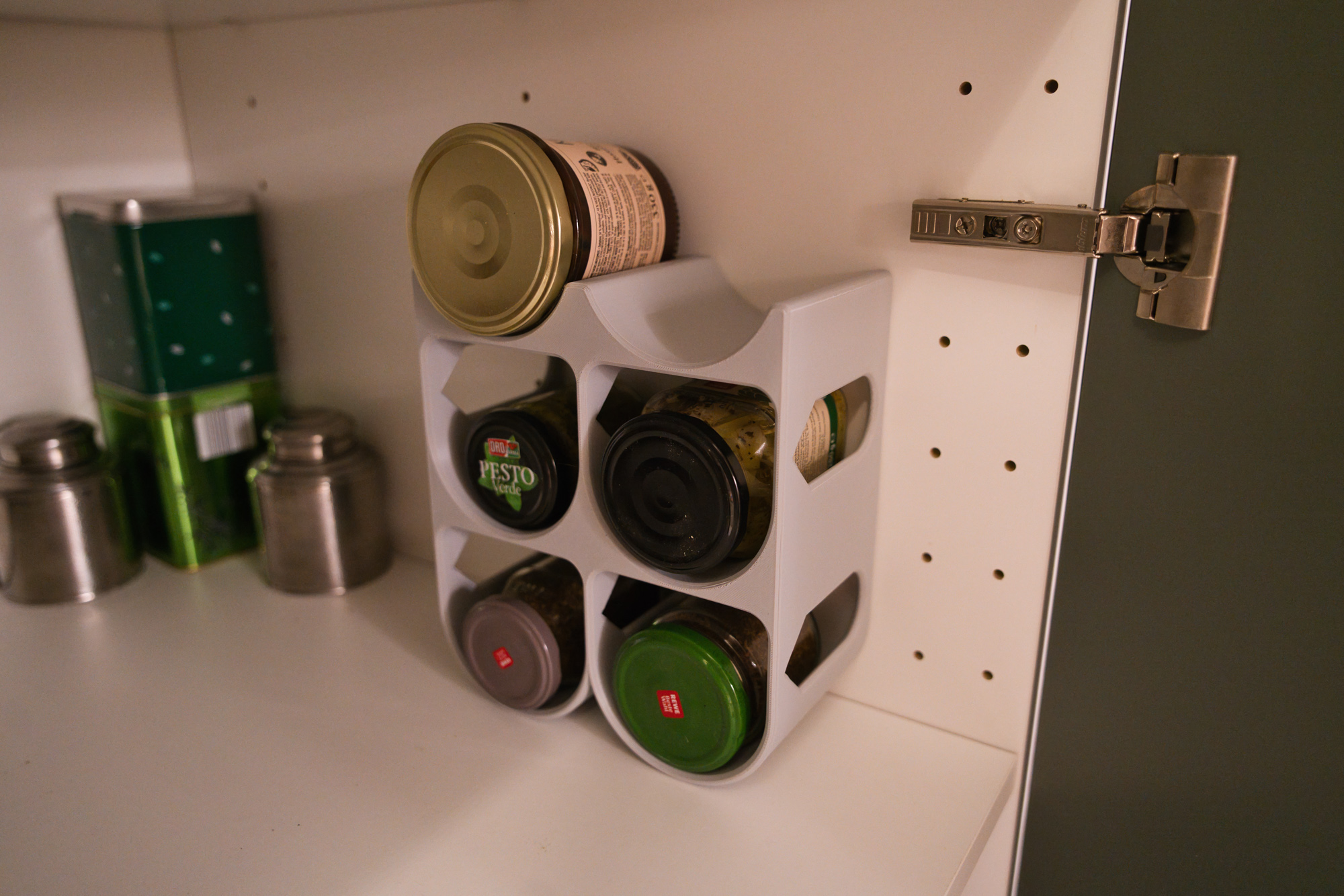 Customizable Jar/Bottle Rack