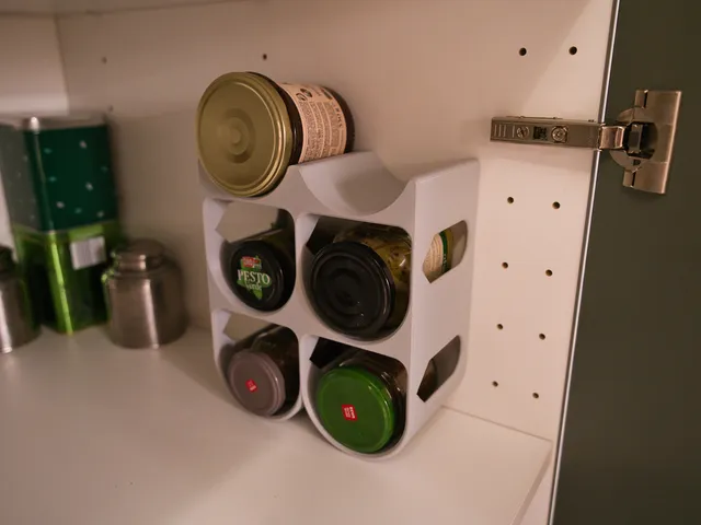 Customizable Jar/Bottle Rack
