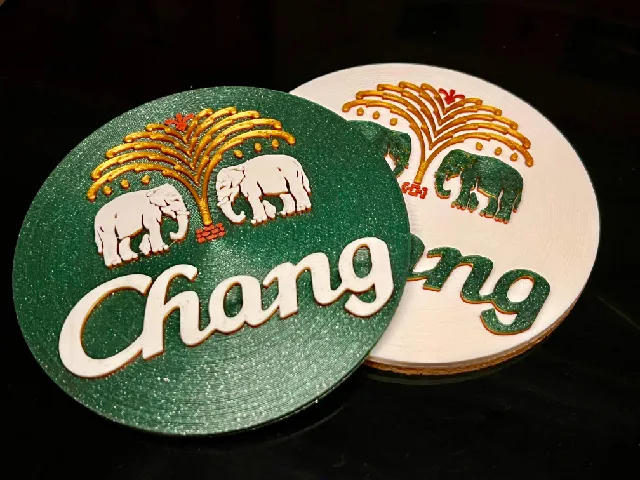 Chang Beer Coaster - Thailand