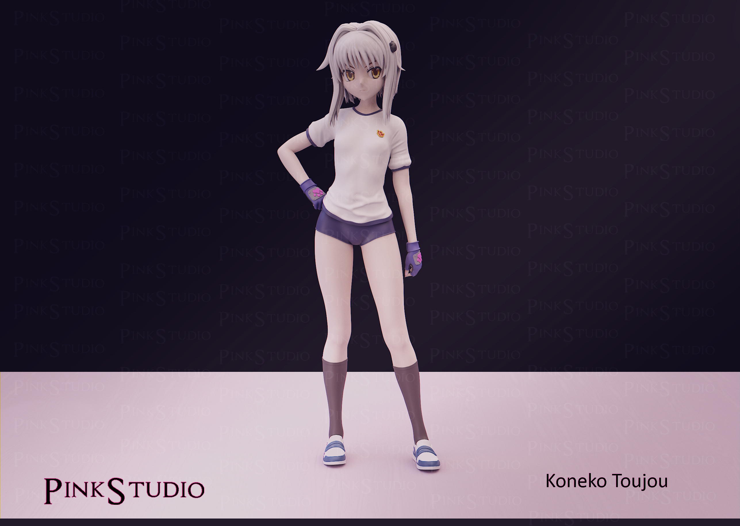 Koneko Toujou in a sports uniform - High School DxD