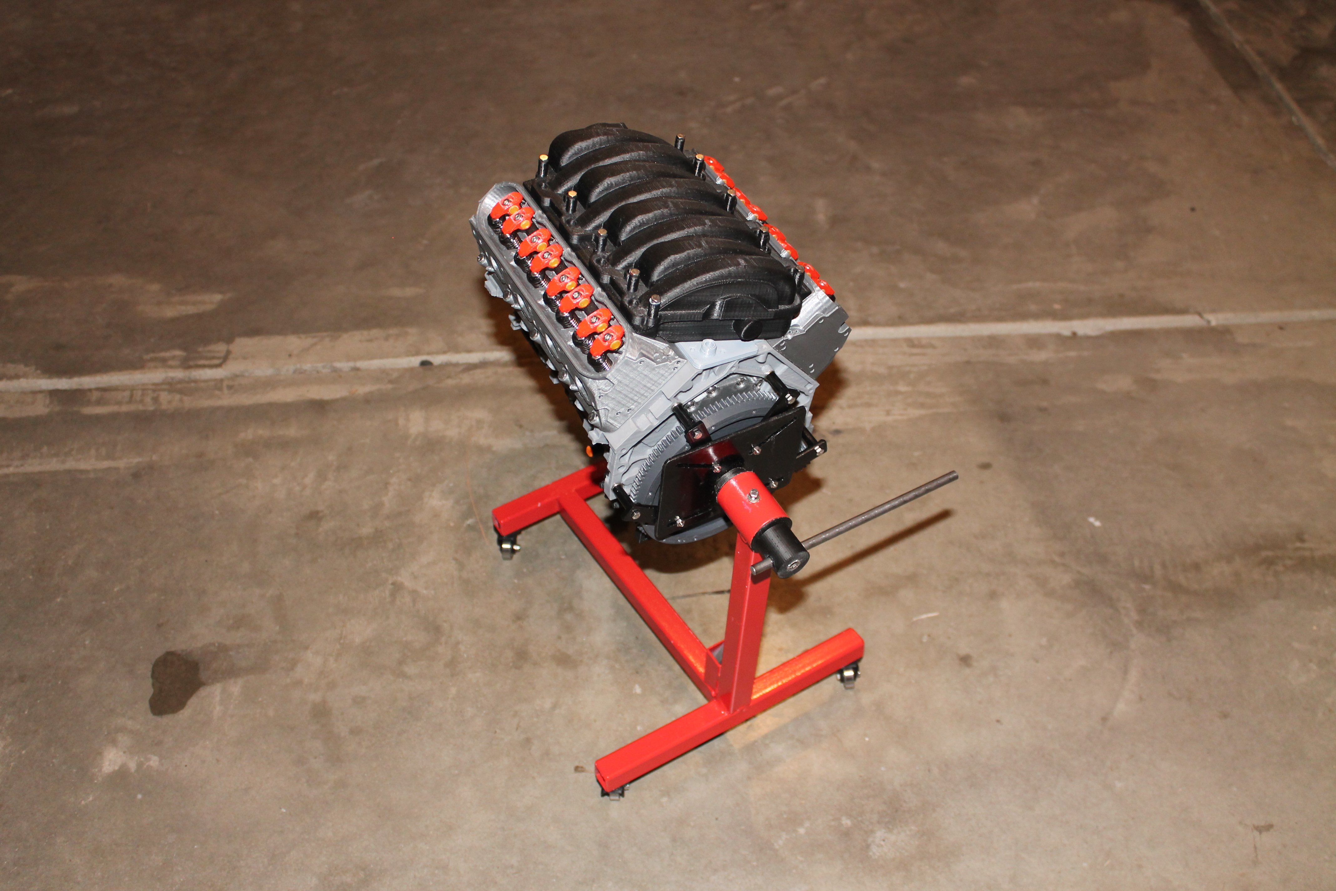 Miniatura 3 do modelo 3D LS3 V8 Engine - Moving Model