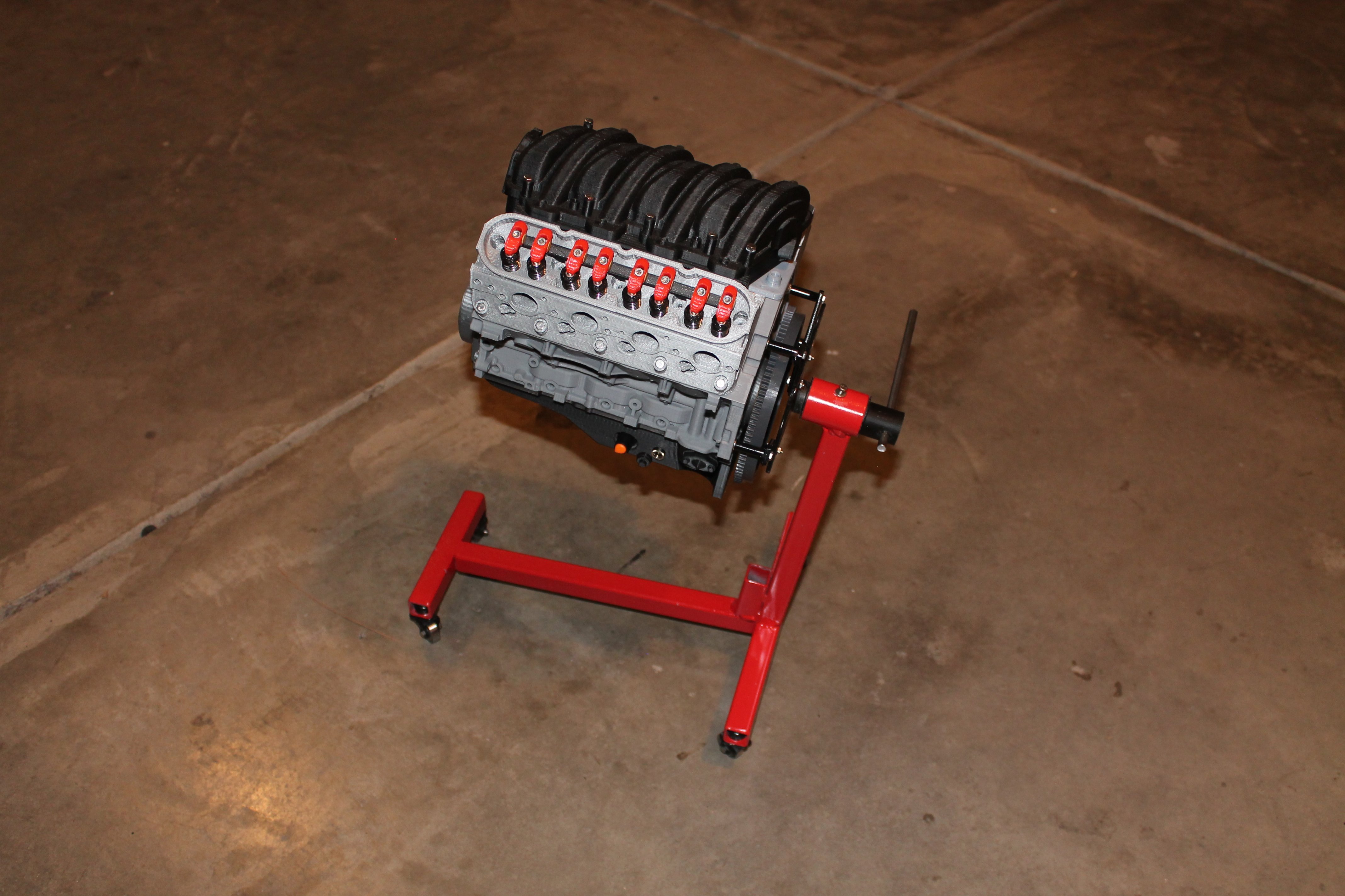 Miniatura 12 do modelo 3D LS3 V8 Engine - Moving Model