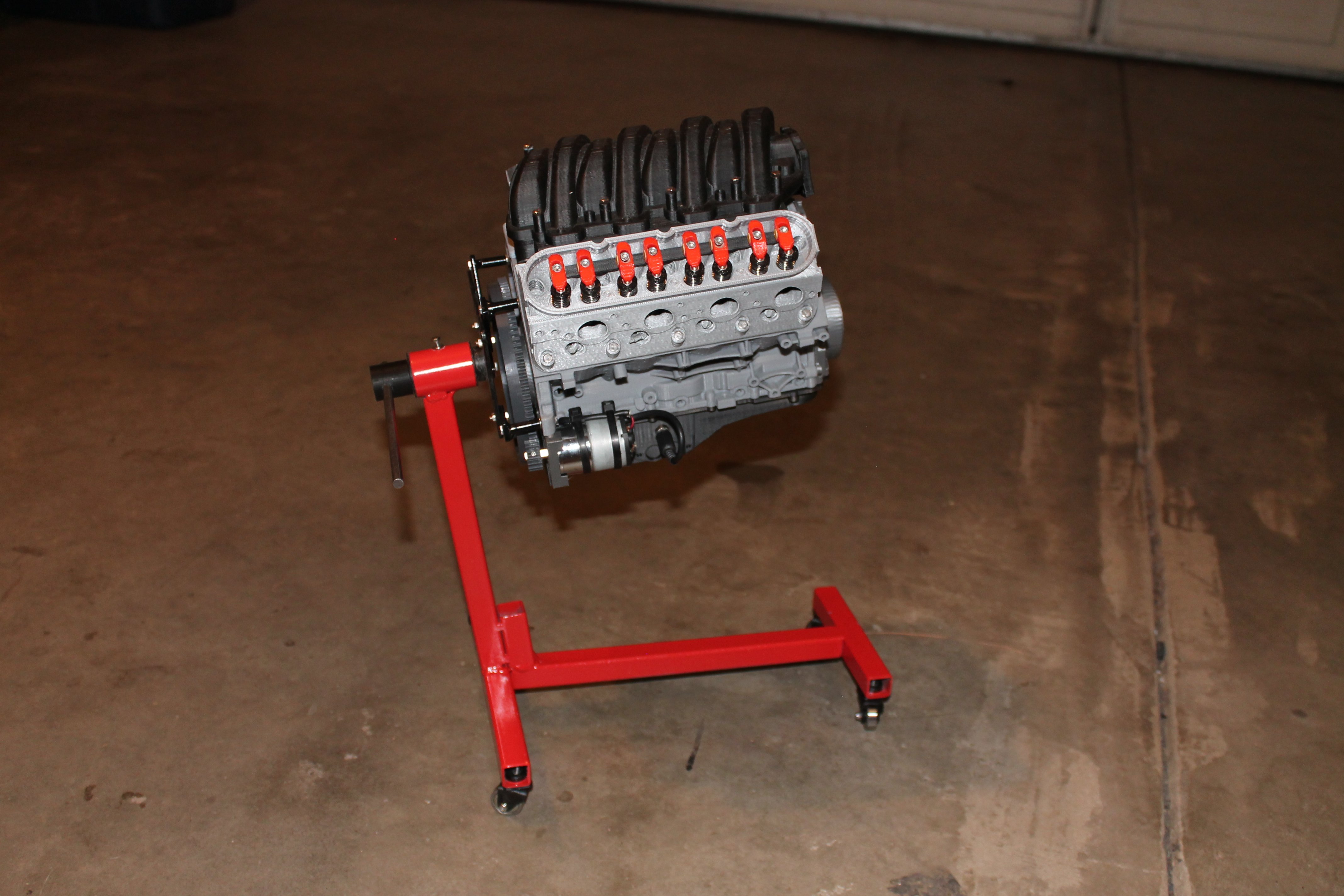 Miniatura 9 do modelo 3D LS3 V8 Engine - Moving Model