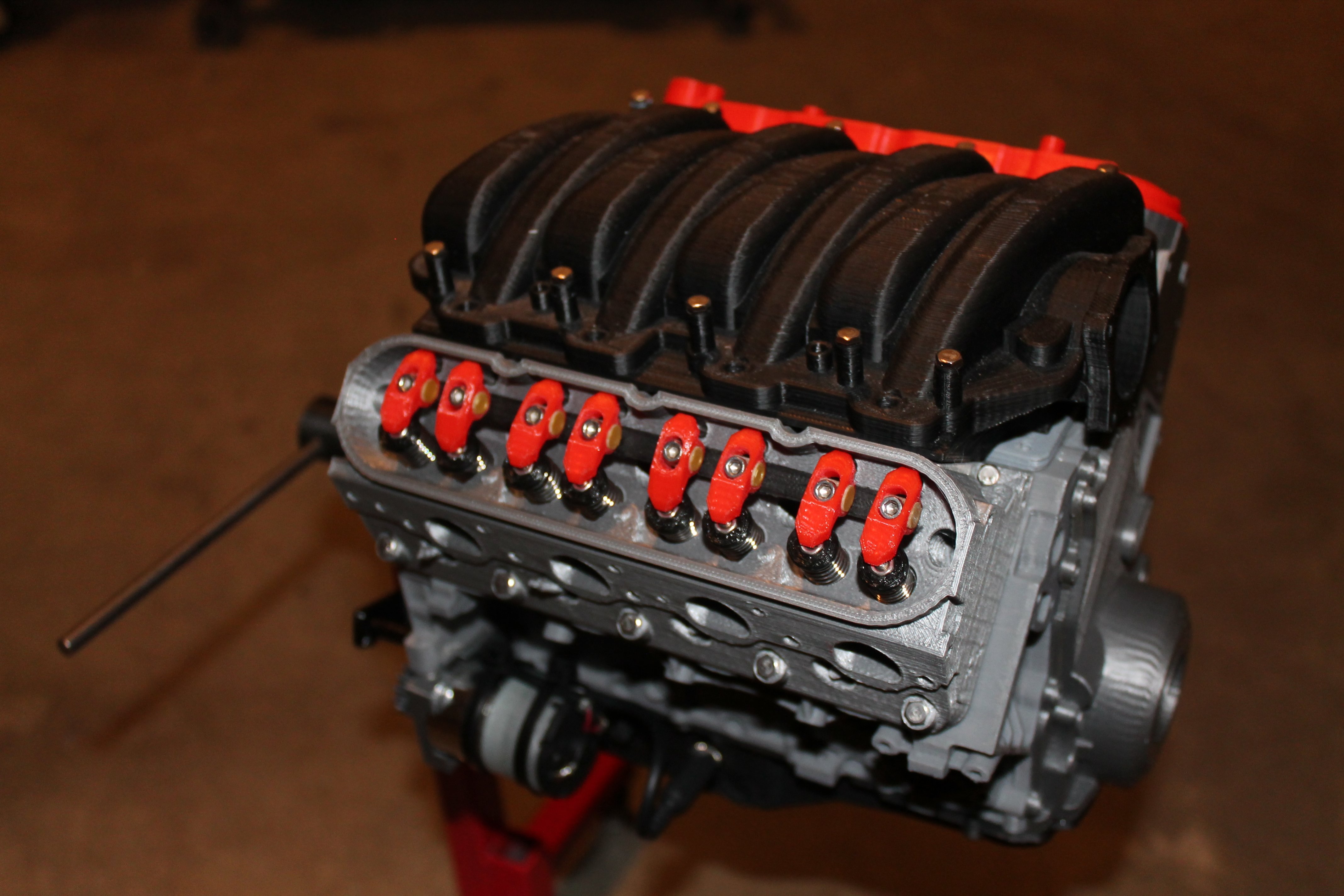 Miniatura 5 do modelo 3D LS3 V8 Engine - Moving Model