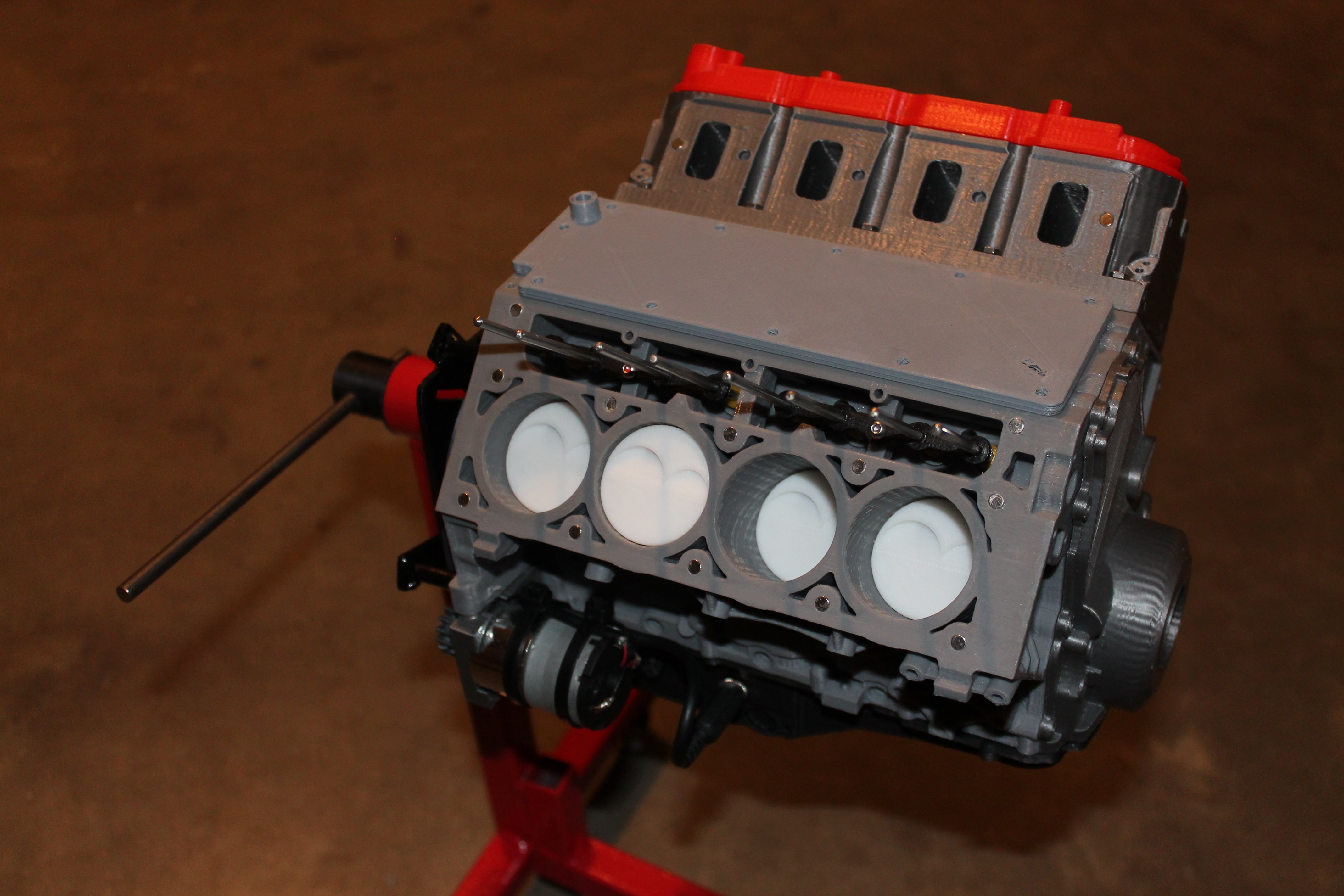 Miniatura 14 do modelo 3D LS3 V8 Engine - Moving Model