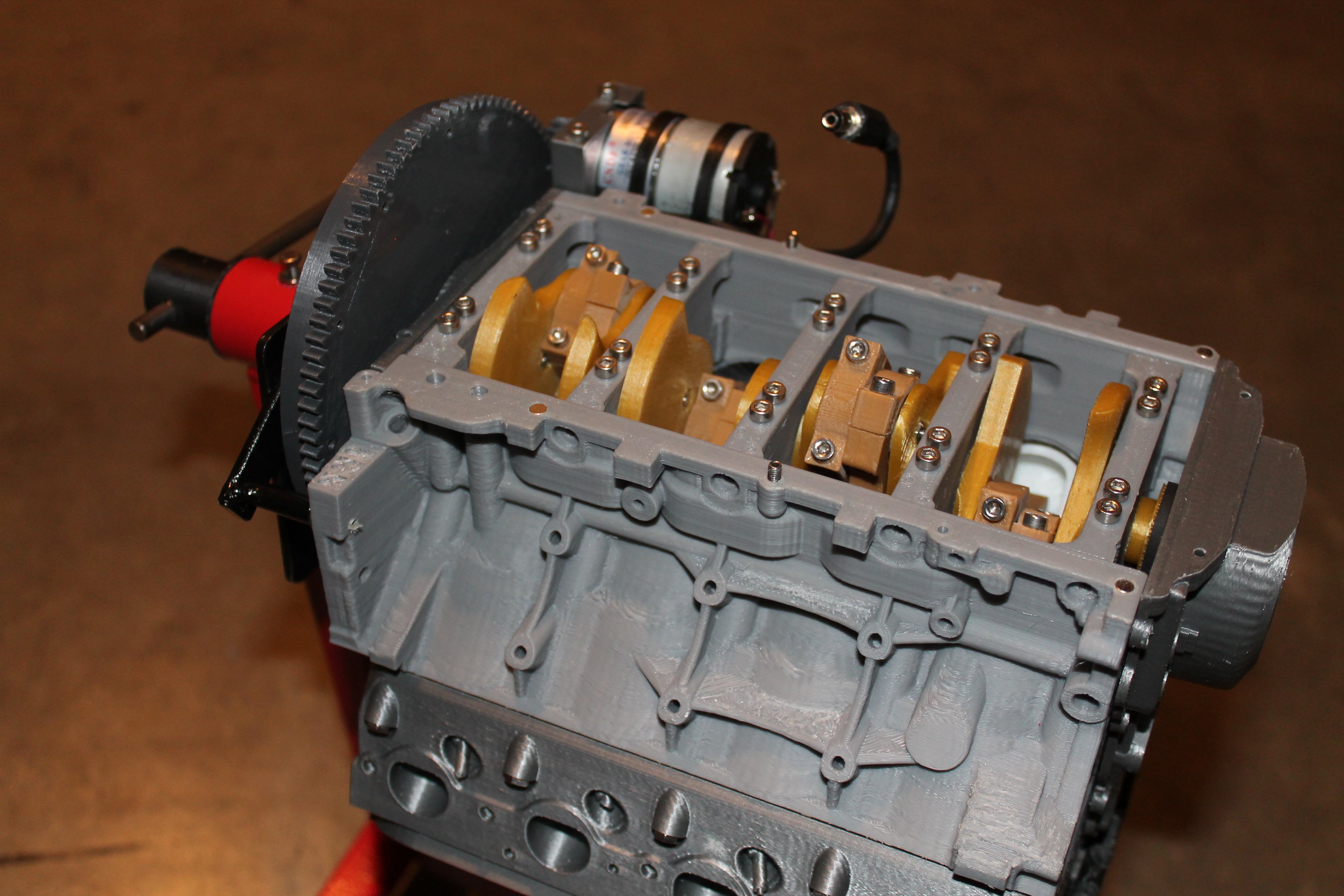Miniatura 10 do modelo 3D LS3 V8 Engine - Moving Model