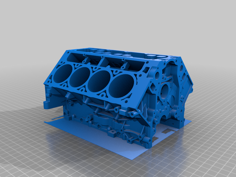 Miniatura 16 do modelo 3D LS3 V8 Engine - Moving Model