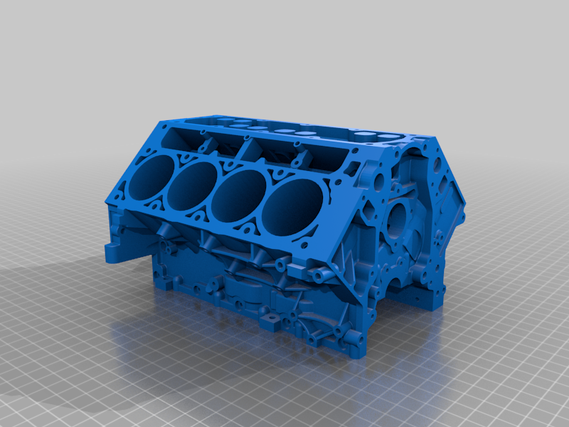 Miniatura 22 do modelo 3D LS3 V8 Engine - Moving Model