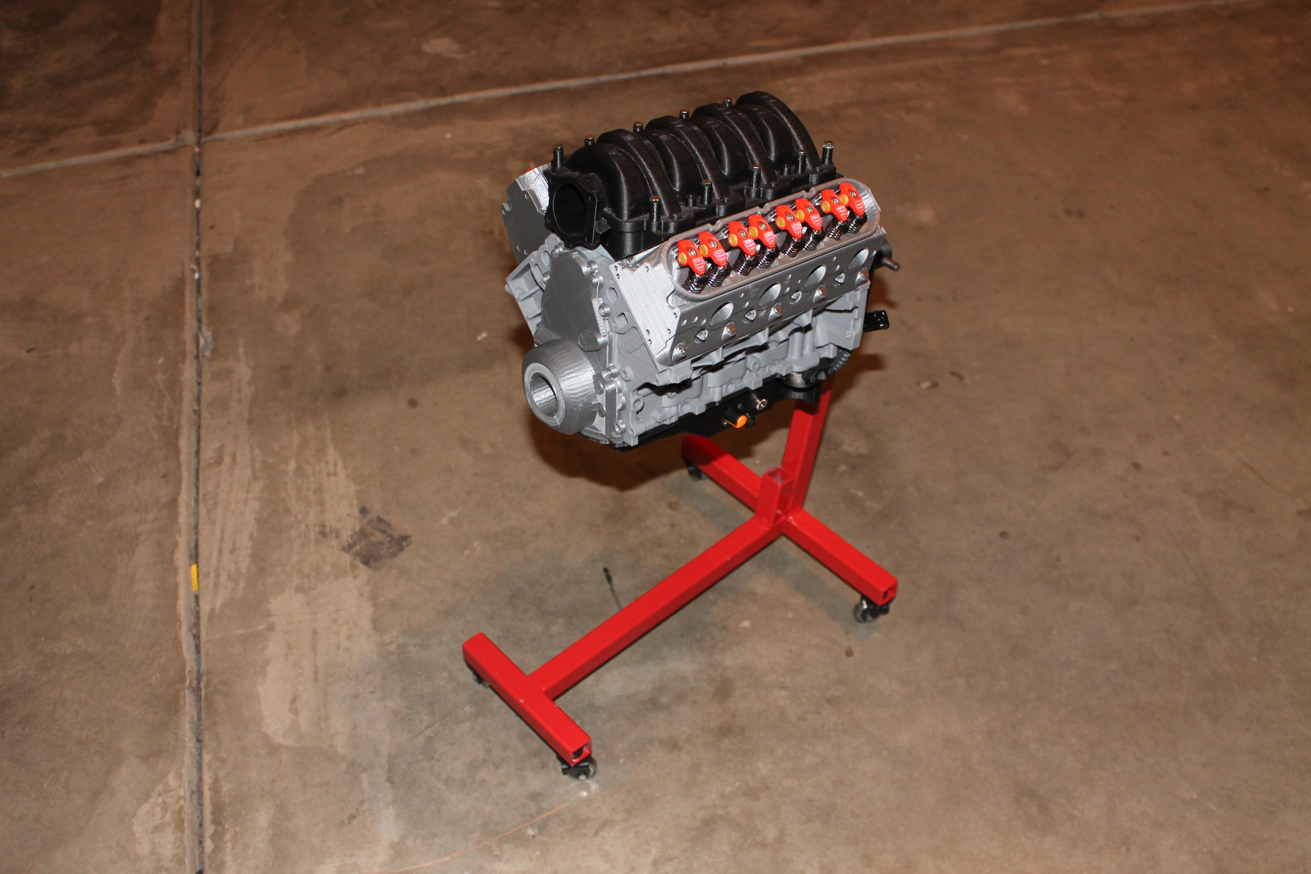 Miniatura 8 do modelo 3D LS3 V8 Engine - Moving Model