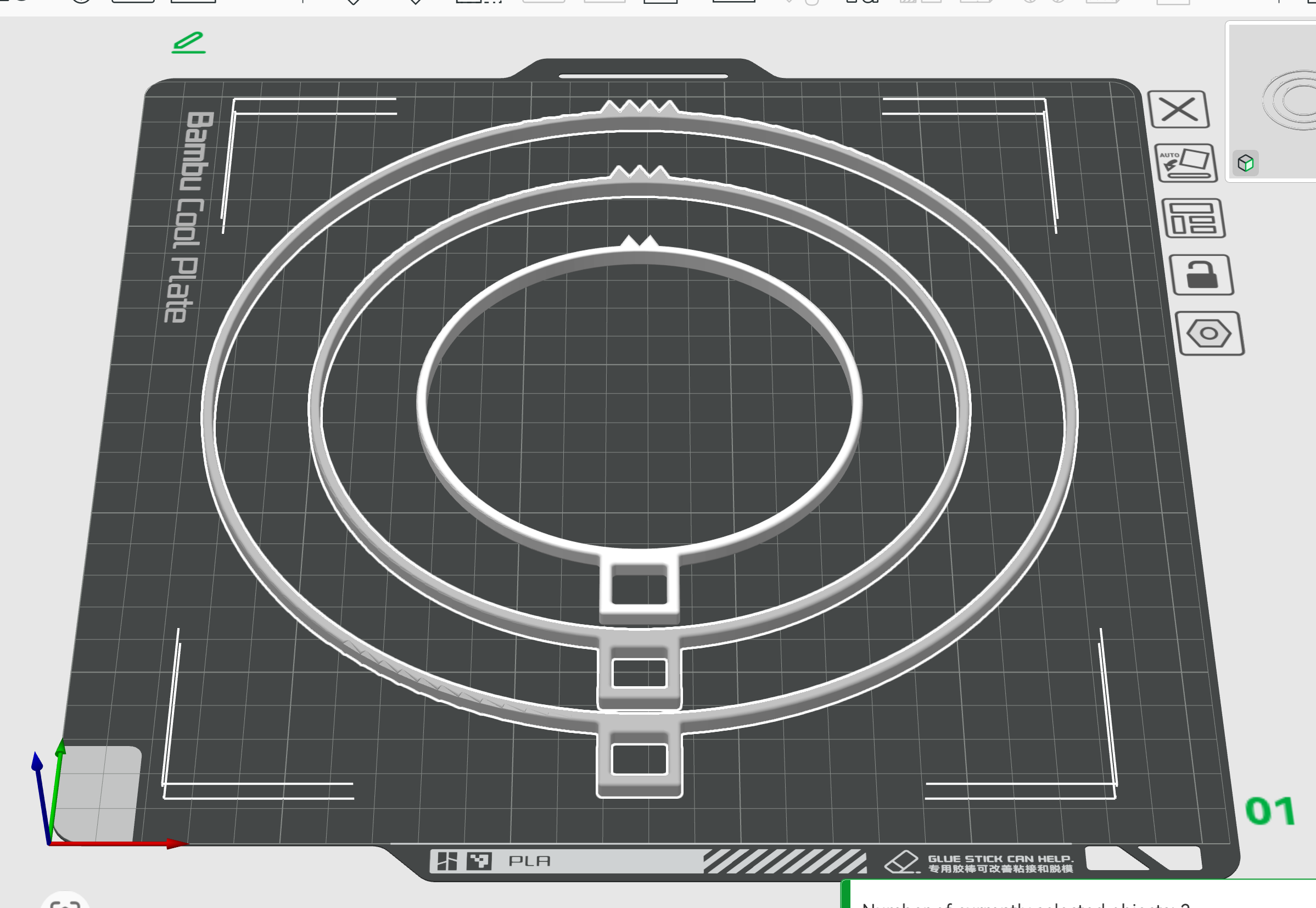 Smoke Radius Markers for Firelock 198X