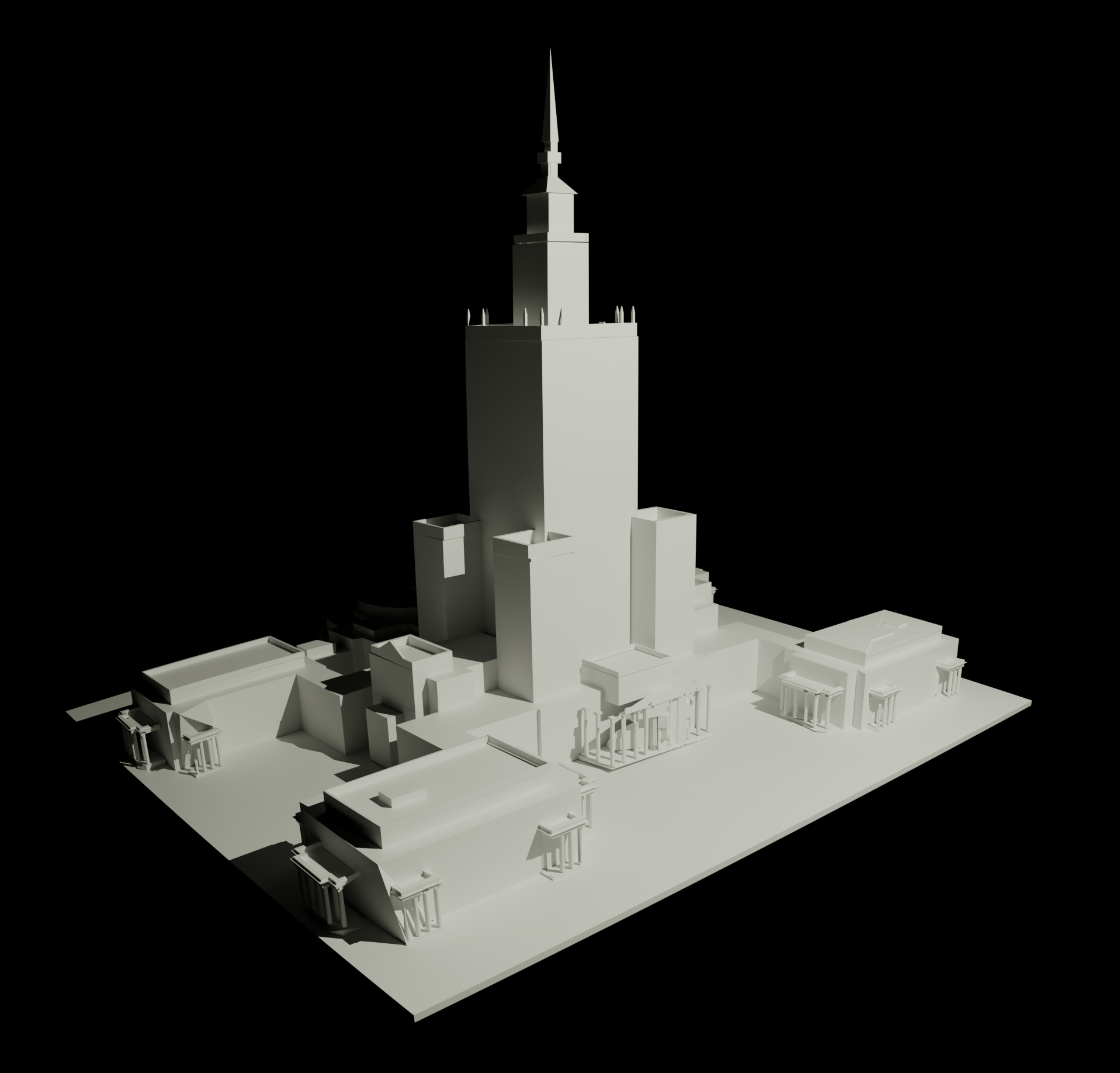 Palace of Culture and Science (Poland, Warsaw)