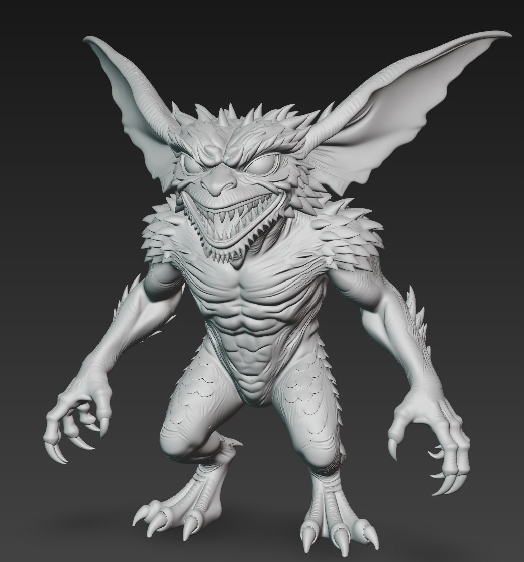 Miniatura 2 do modelo 3D Gremlin 1