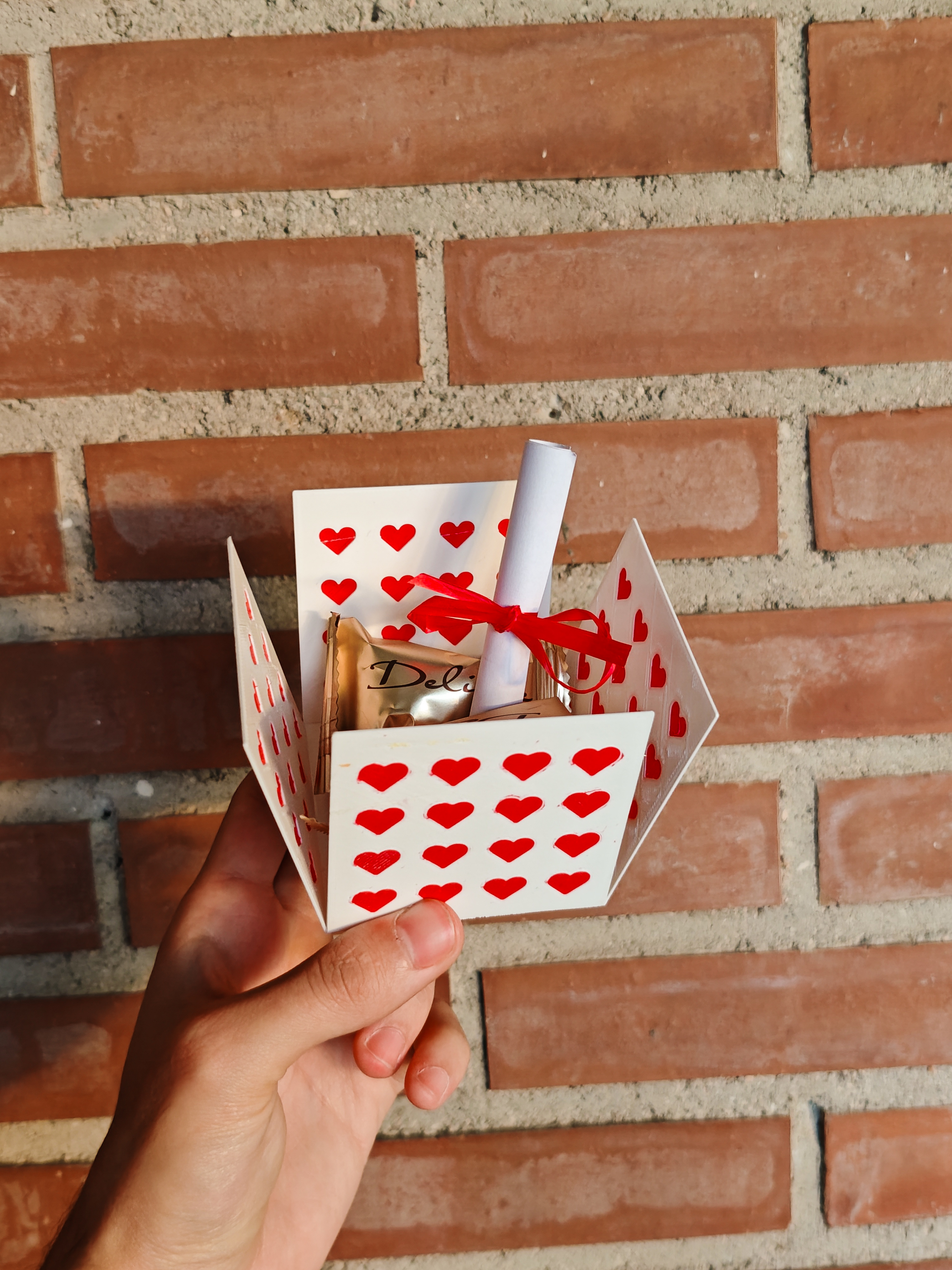 Foldable Valentine Gift Box — miniatura 5