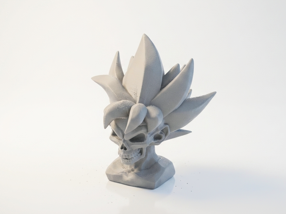 Skull Dragon Sculpture Gothic Collectible 3D Printable