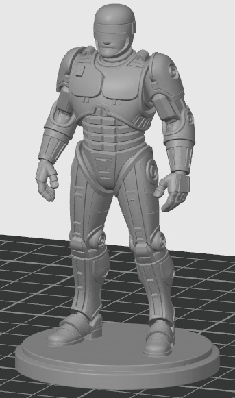 Miniatura 2 do modelo 3D Robocop