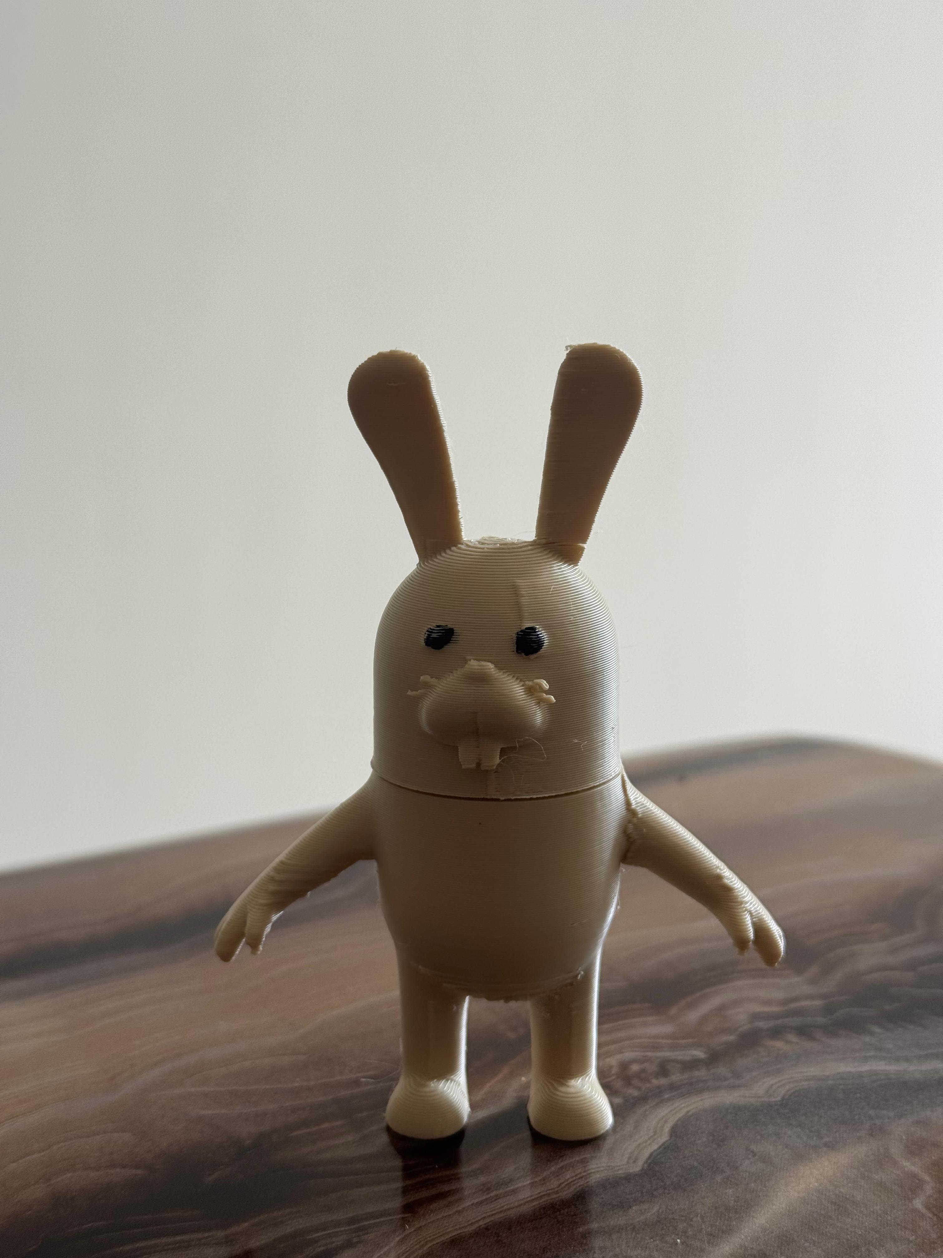 Miniatura 4 do modelo 3D Easter Bunny Container