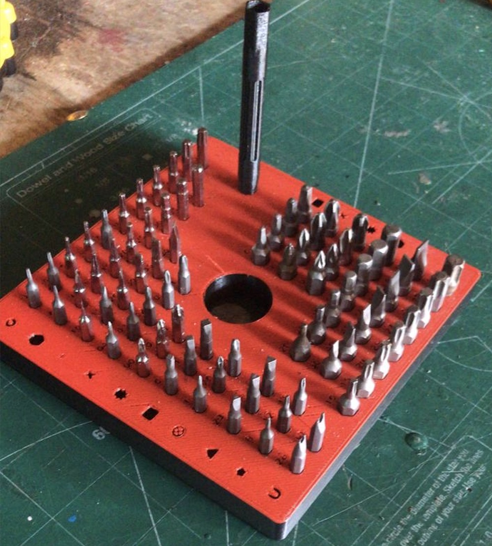 Hex Bits tray