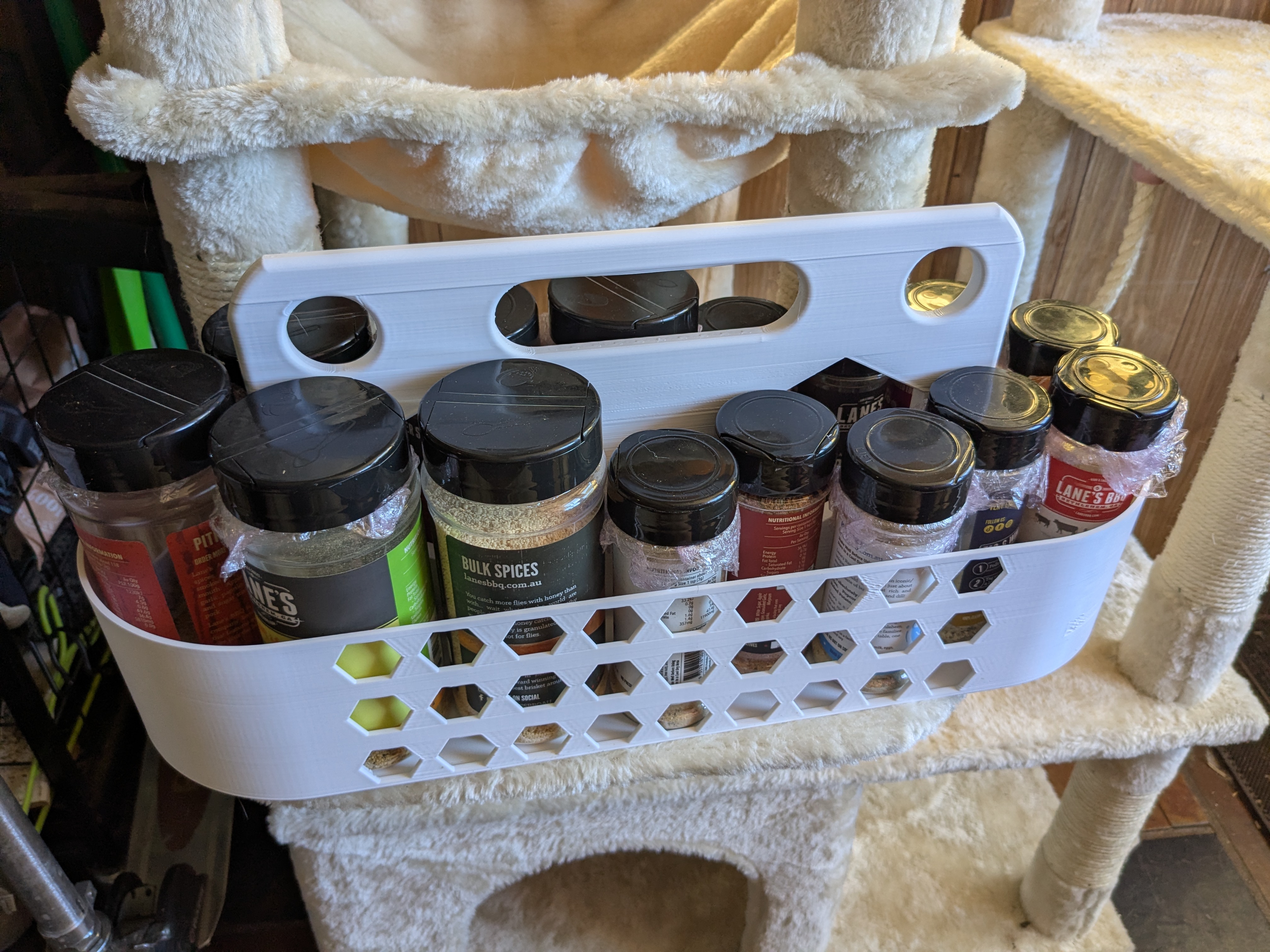 Spice and Rub Caddy for 70mm jars