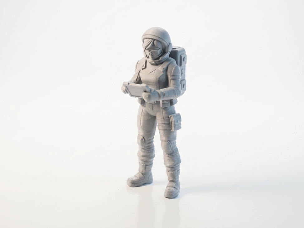 Astronaut Figure Space Explorer 3D Printable