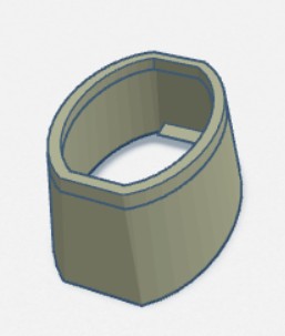 Renoult 12 front door handle cap